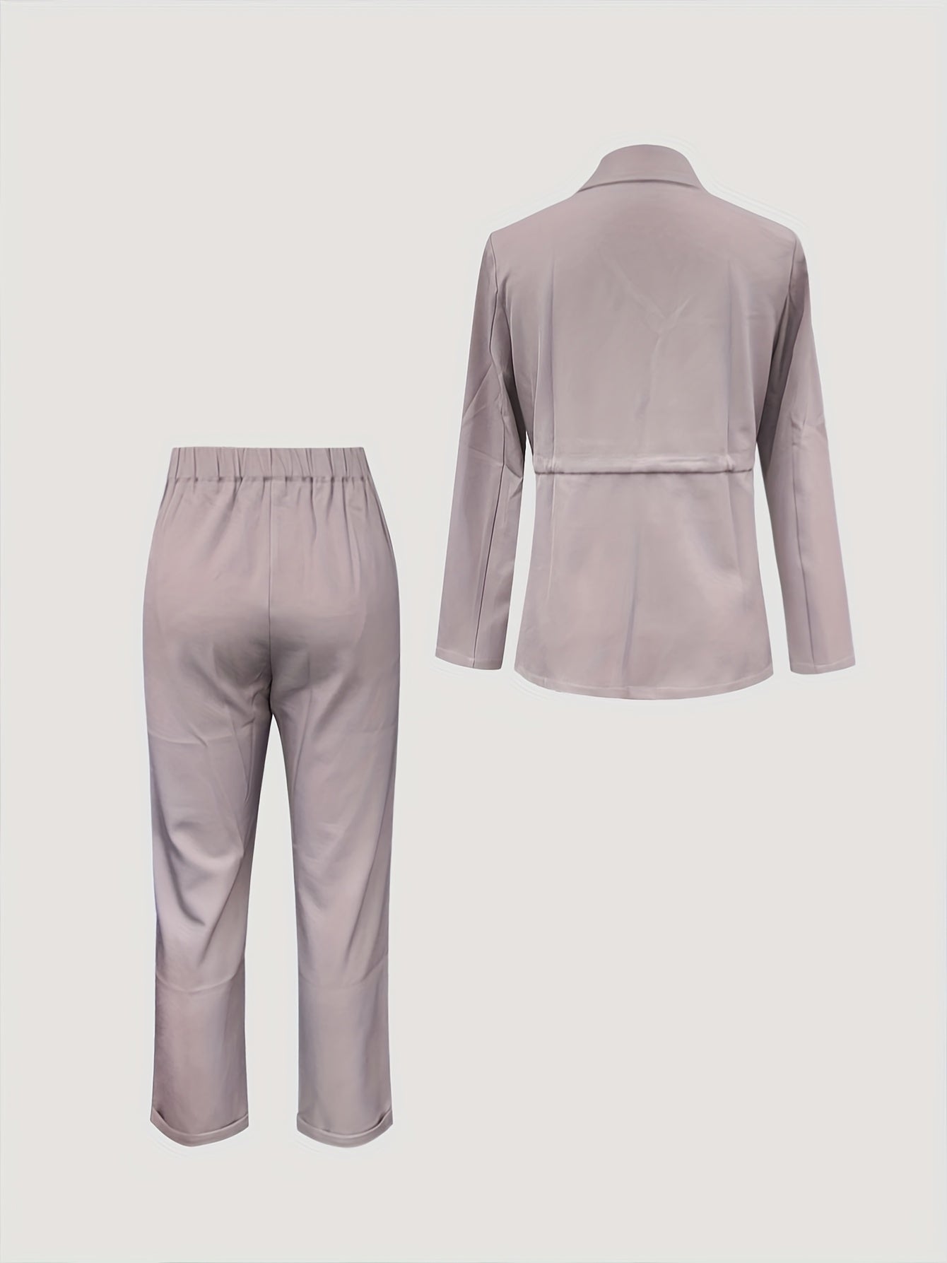 MOVEWEAR Elegant Women’s Pink Suit Set