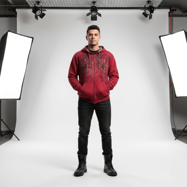 MOVE - WEAR™ Y2K Fleece Zip - Up Hoodie – Oversized Streetwear Essential - MOVEWEAR