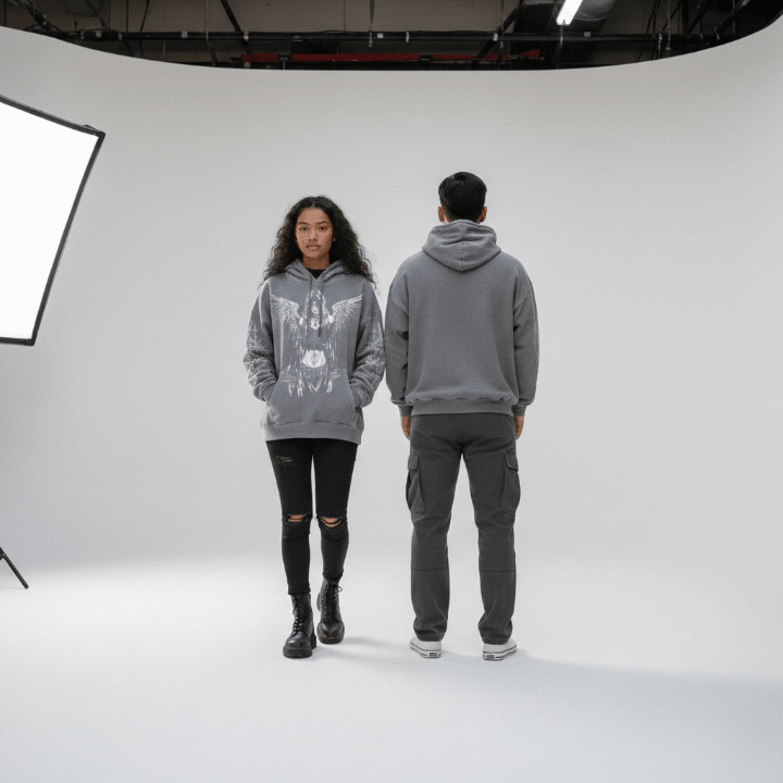 MOVE - WEAR™ Y2K Fleece Zip - Up Hoodie – Oversized Streetwear Essential - MOVEWEAR