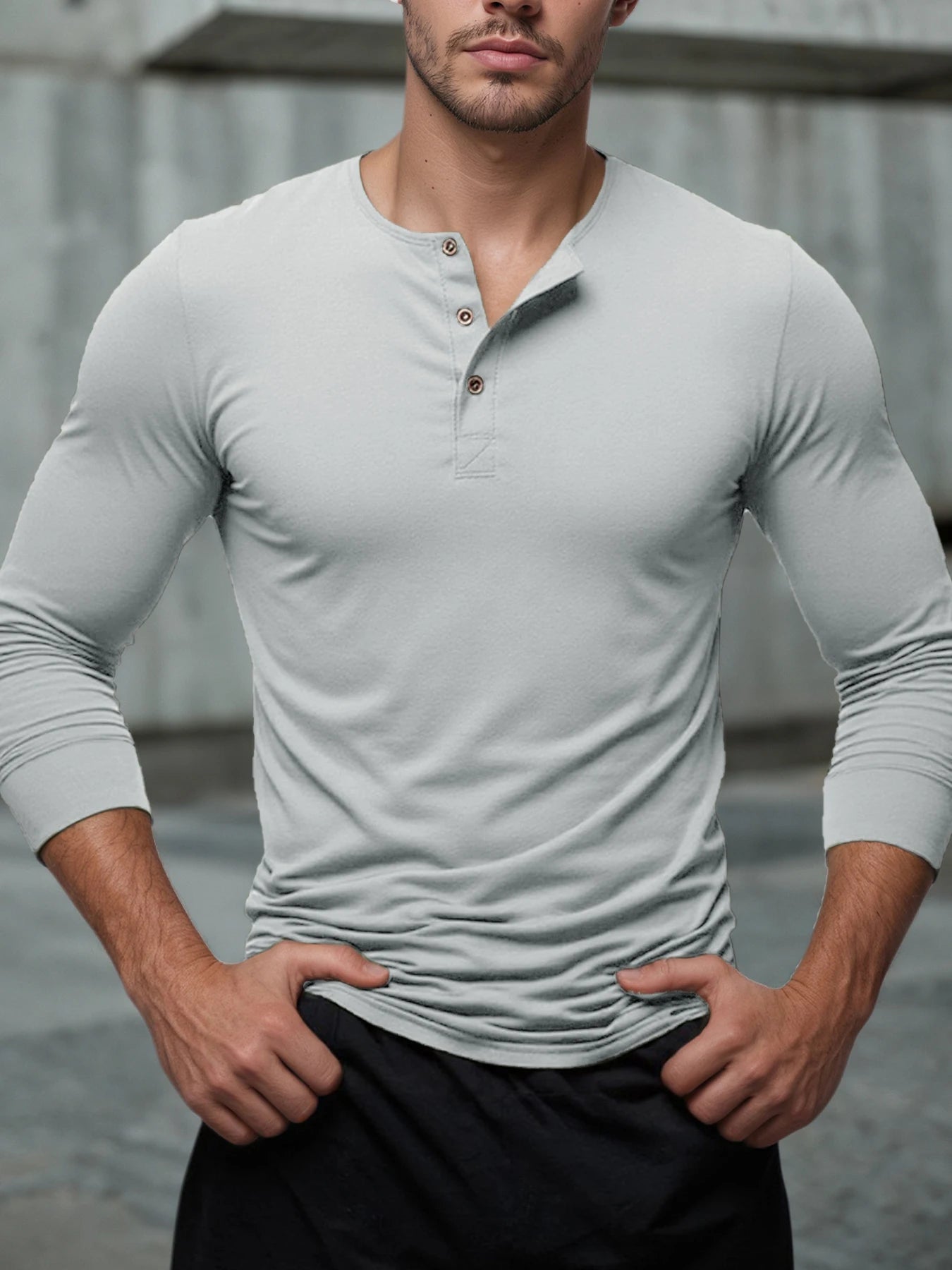 MOVEWEAR Breathable Long Sleeve Neck T-Shirt