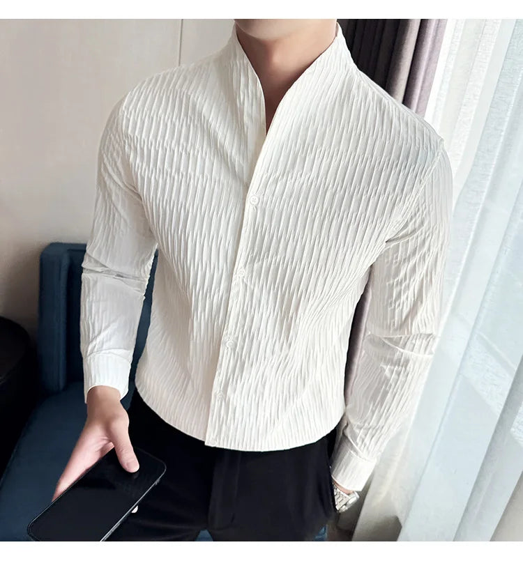 MOVEWEAR Long Sleeve British-Style Shirt