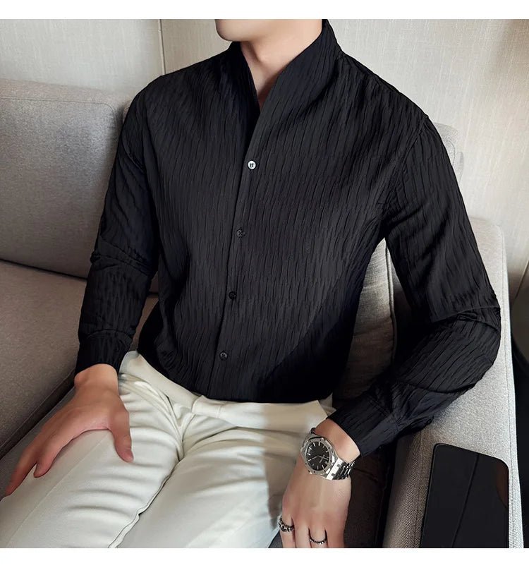 MOVEWEAR Long Sleeve British - Style Shirt - MOVEWEAR