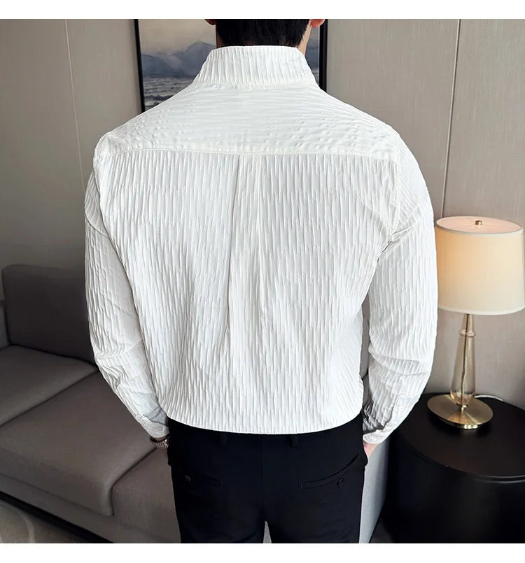 MOVEWEAR Long Sleeve British-Style Shirt
