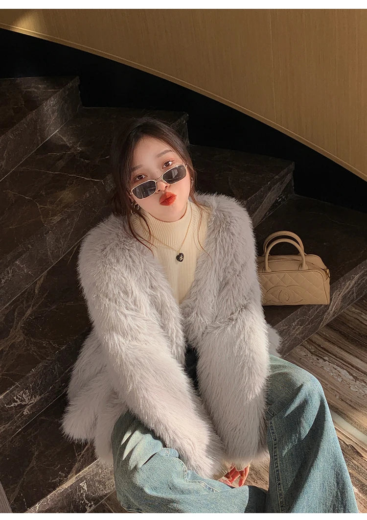 MOVEWEAR Velvet-Lined Turtleneck Winter Sweater for Women