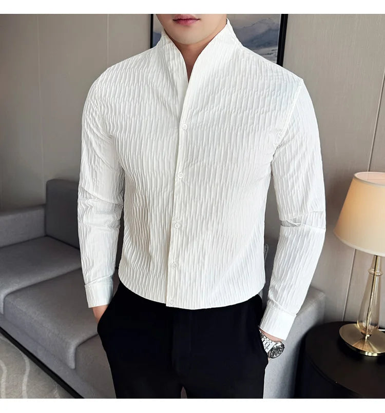 MOVEWEAR Long Sleeve British-Style Shirt