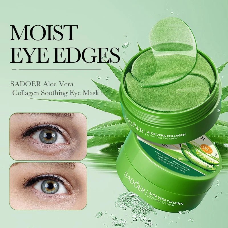 MOVEWEAR Aloe Vera Collagen Eye Mask (60 Pieces) - MOVEWEAR