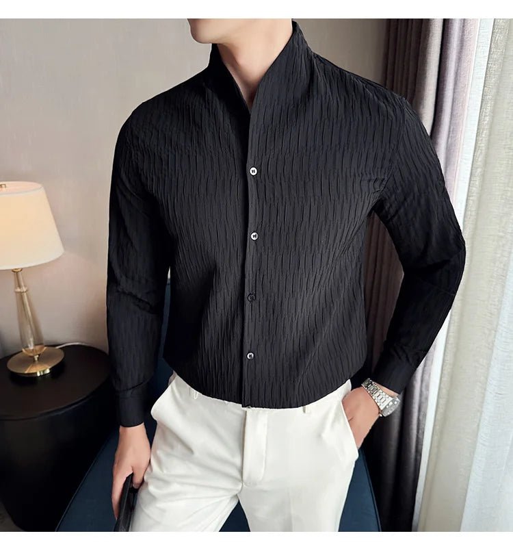 MOVEWEAR Long Sleeve British - Style Shirt - MOVEWEAR
