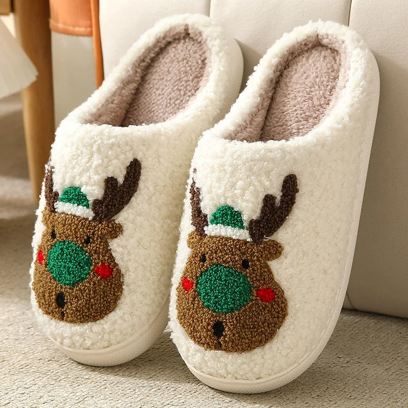 MOVEWEAR Four-Season Plush Comfort Indoor Slippers