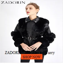 MOVEWEAR Elegant Faux Mink Fur Winter Coat