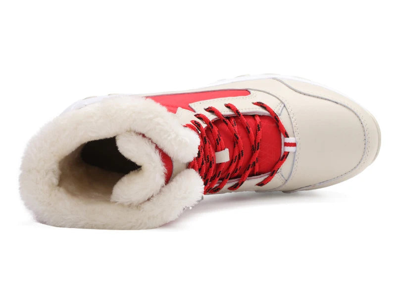 MOVEWEAR Women’s Platform Fur-Lined Winter Snow Boots