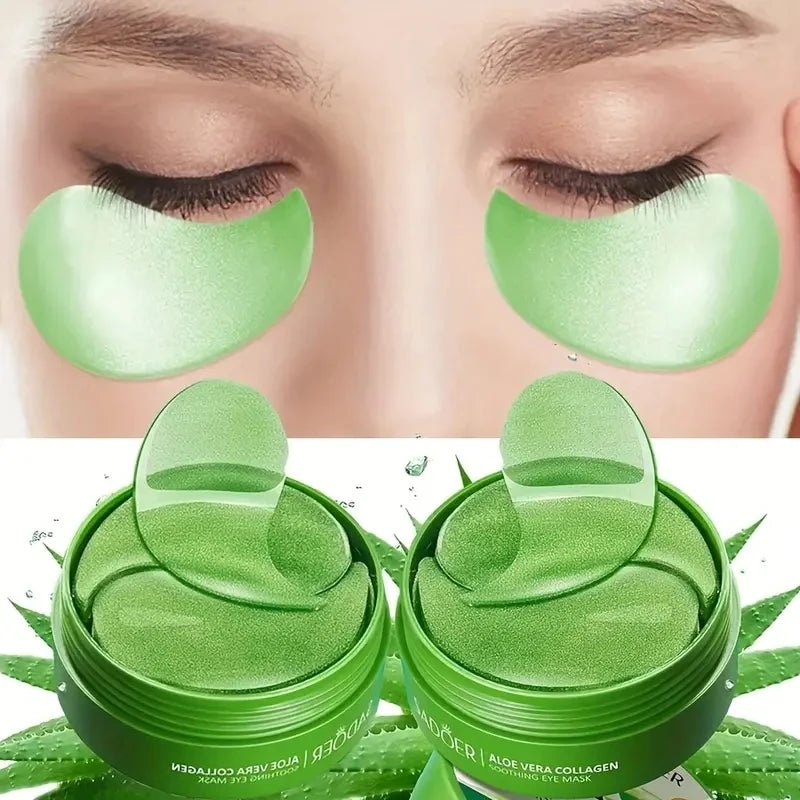 MOVEWEAR Aloe Vera Collagen Eye Mask (60 Pieces) - MOVEWEAR