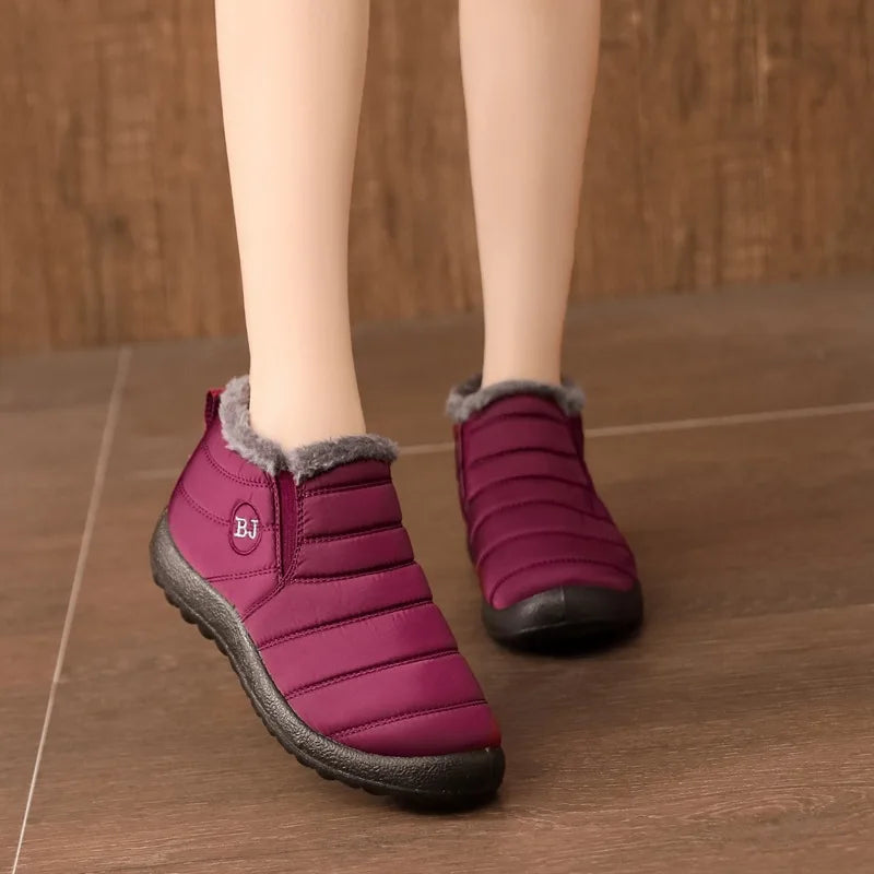 MOVEWEAR Women’s Waterproof Warm Snow Hiking Shoes