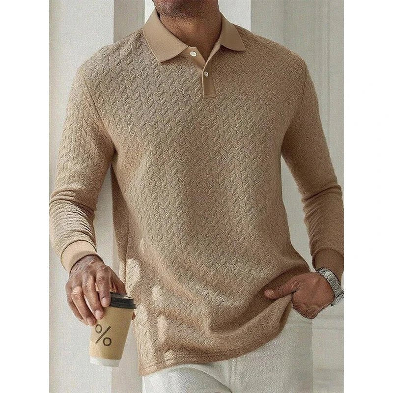 MOVEWEAR Long Sleeve Polo Shirt - MOVEWEAR