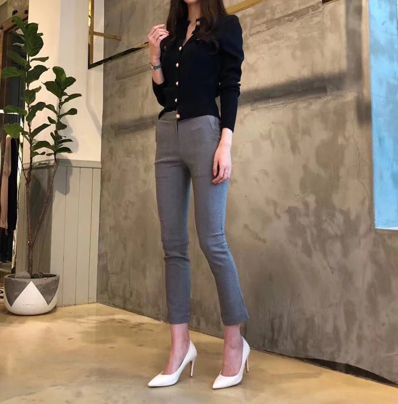 MOVEWEAR Autumn Knit Cardigan Sweater for Women - MOVEWEAR