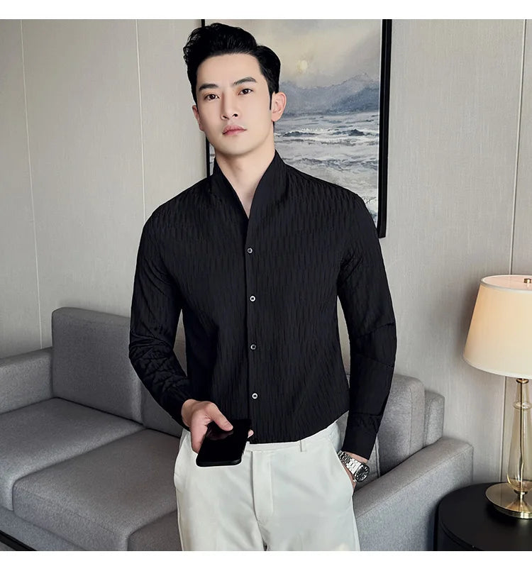 MOVEWEAR Long Sleeve British-Style Shirt