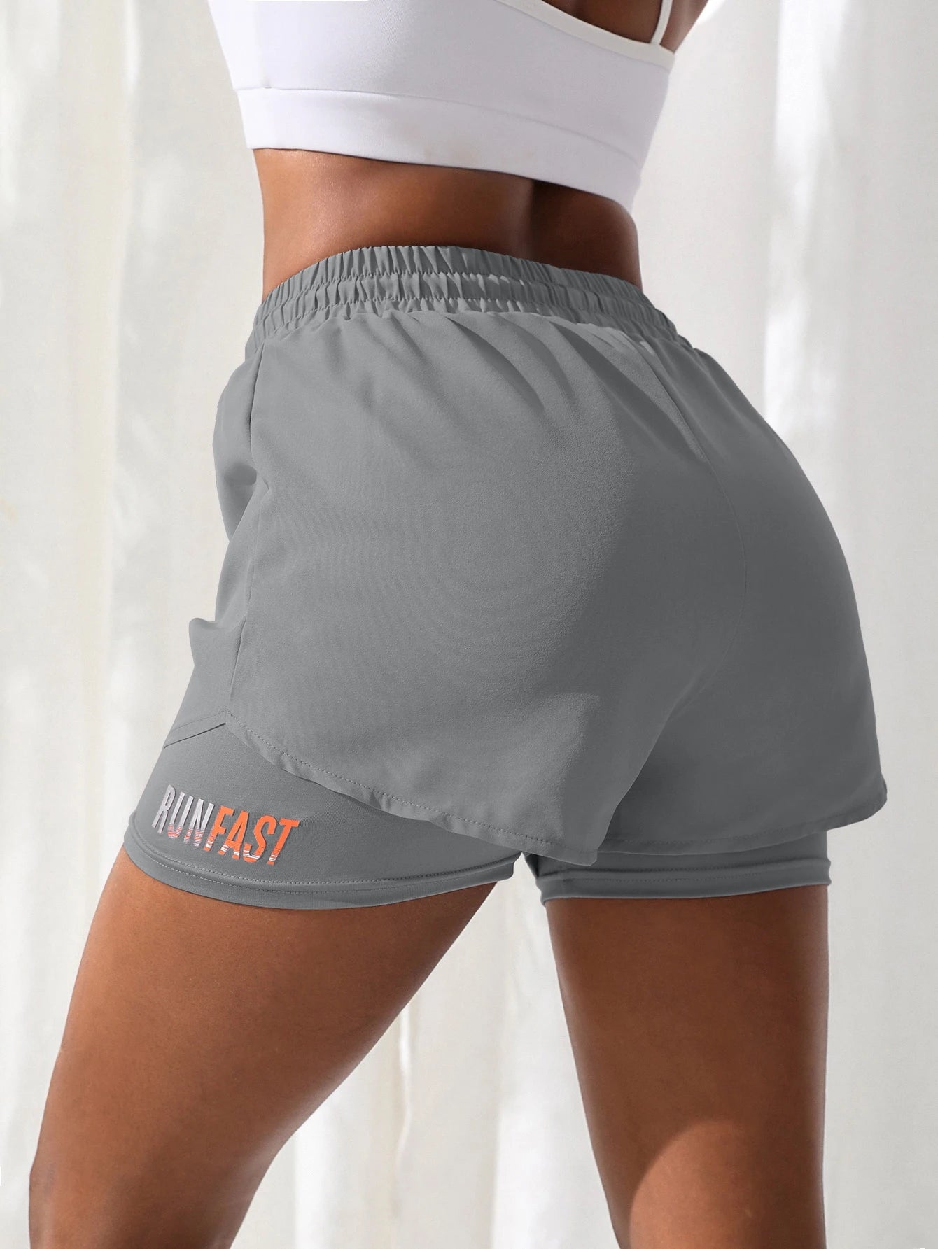 MOVEWEAR High Rise Yoga Running Shorts for Women