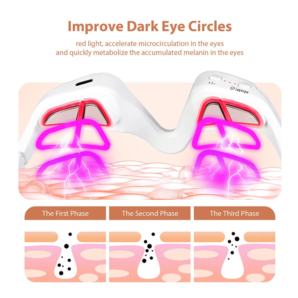 MOVEWEAR Eye Massager for Dark Circles & Eye Bag Removal