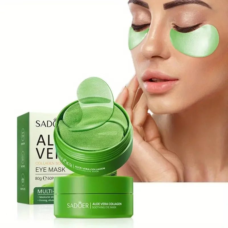 MOVEWEAR Aloe Vera Collagen Eye Mask (60 Pieces) - MOVEWEAR