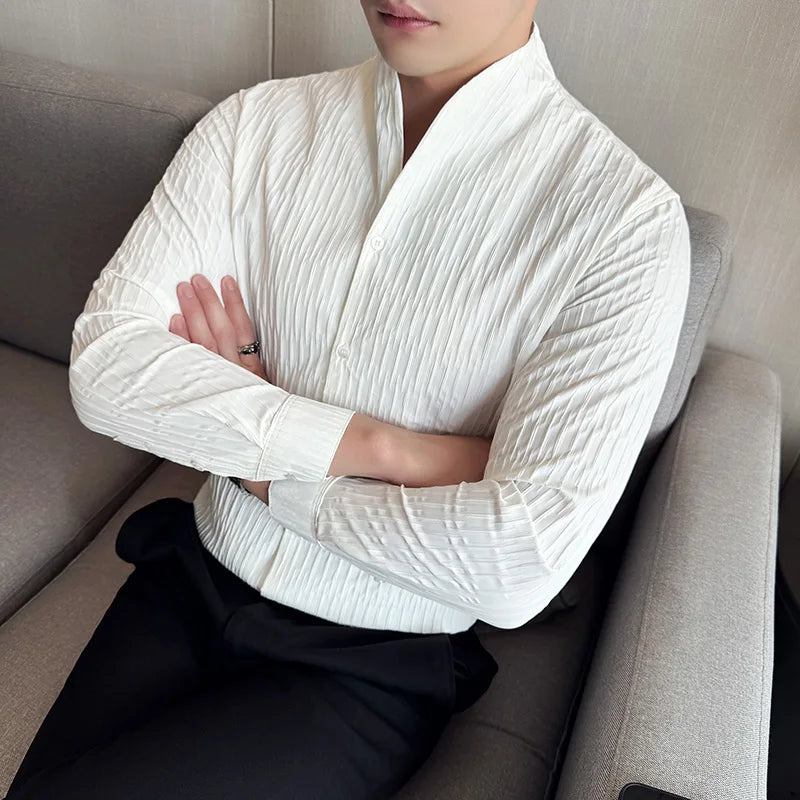 MOVEWEAR Long Sleeve British-Style Shirt