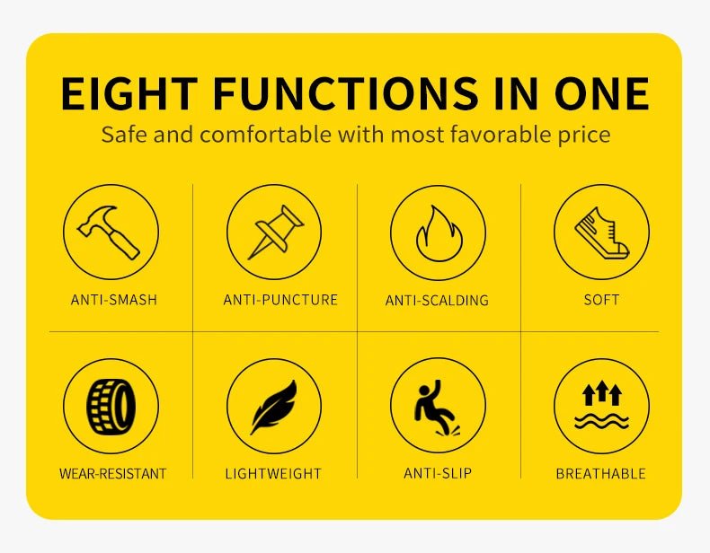 MOVEWEAR Men’s Lightweight Steel Toe Work Sneakers - MOVEWEAR