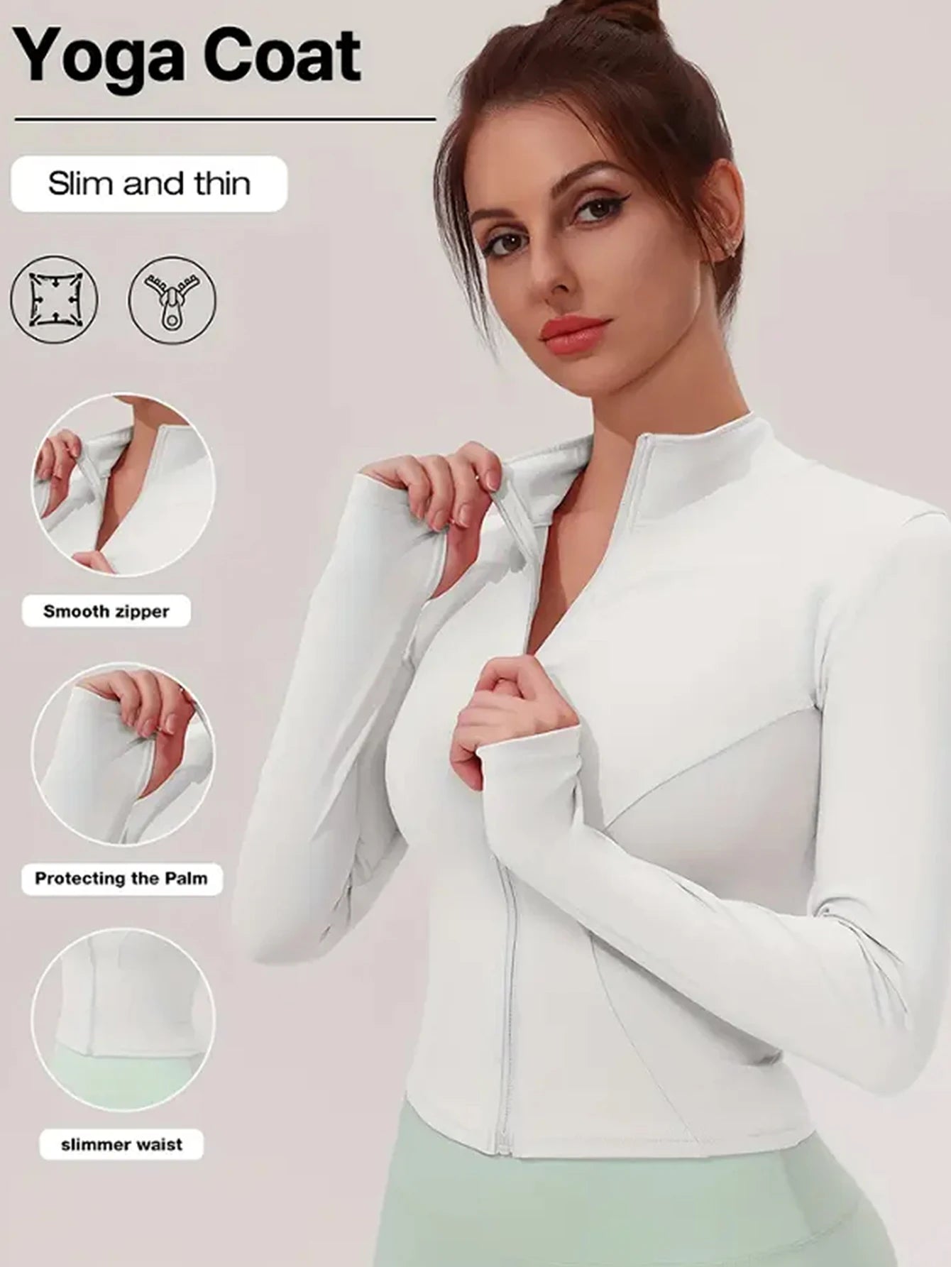 MOVEWEAR Women’s Quick-Dry Fitness Jacket 2025 Edition