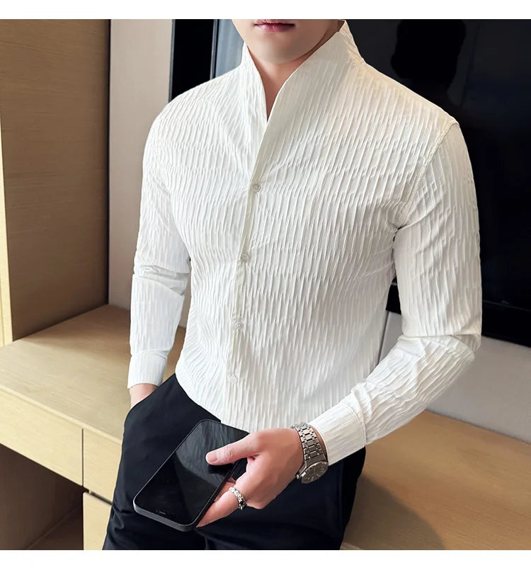 MOVEWEAR Long Sleeve British-Style Shirt
