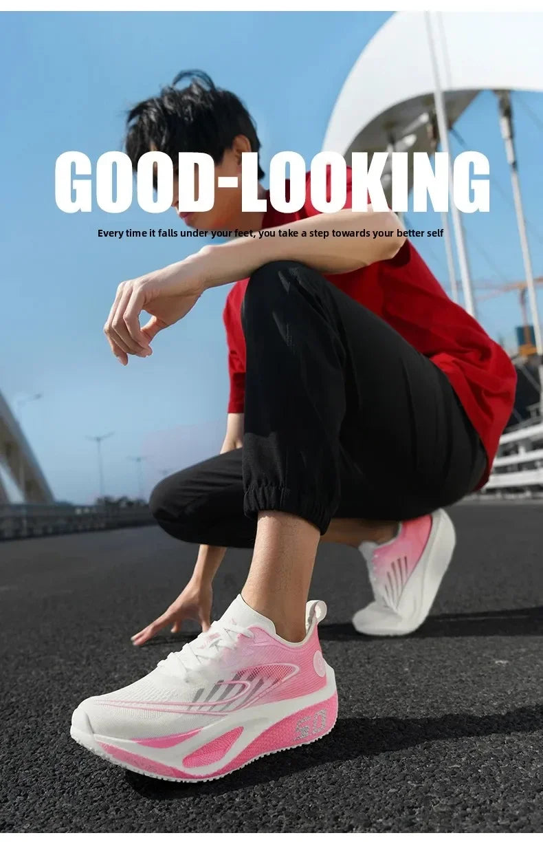 MOVEWEAR Unisex Carbon Plate Marathon Running Shoes