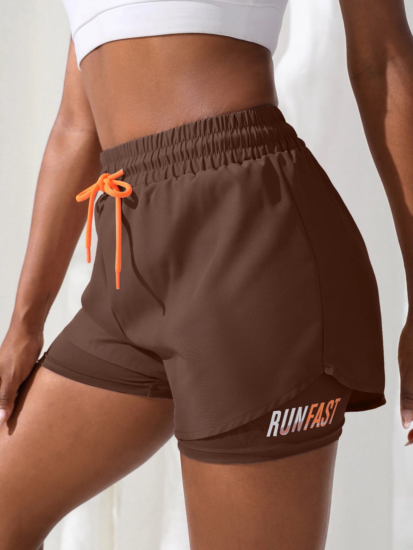 MOVEWEAR High Rise Yoga Running Shorts for Women