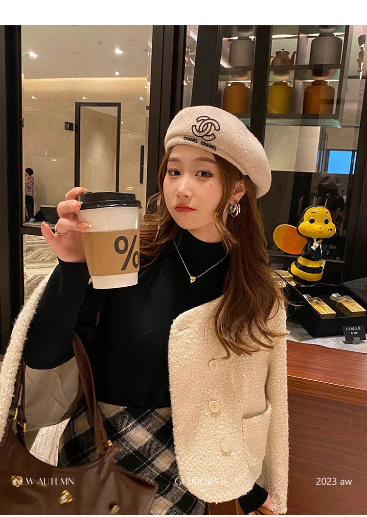 MOVEWEAR Velvet - Lined Turtleneck Winter Sweater for Women - MOVEWEAR