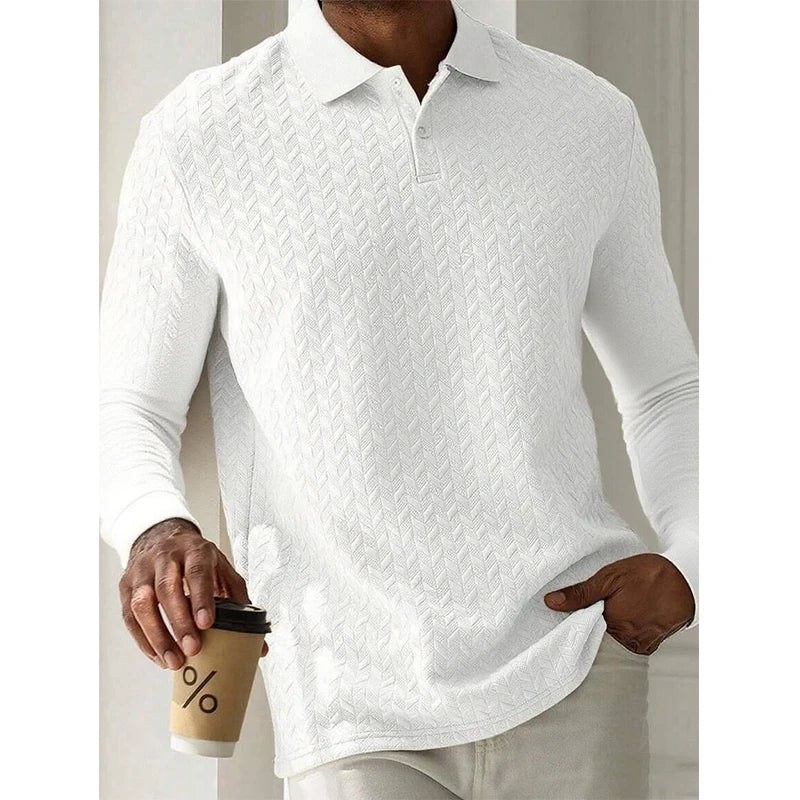 MOVEWEAR Long Sleeve Polo Shirt - MOVEWEAR