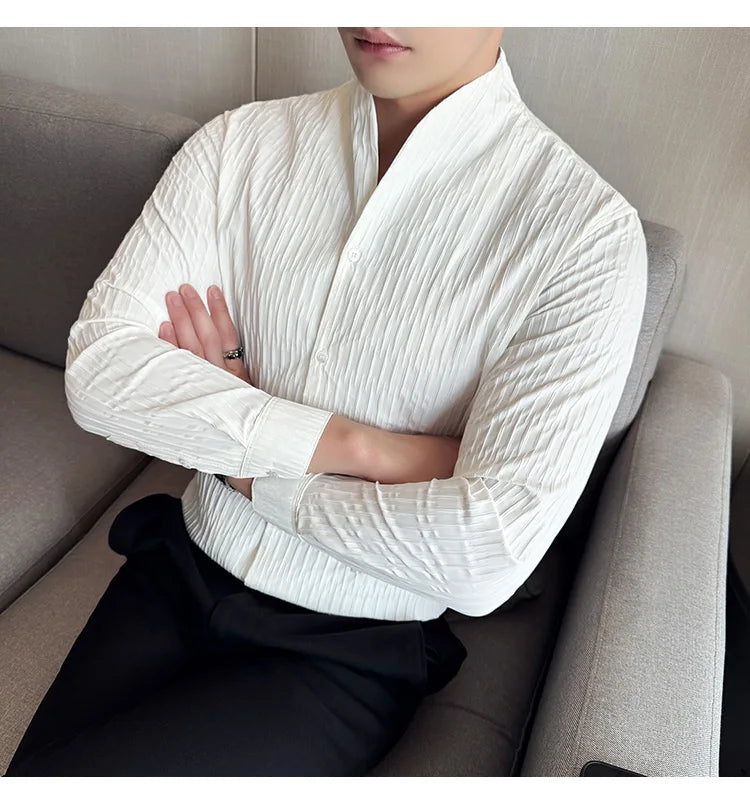 MOVEWEAR Long Sleeve British-Style Shirt