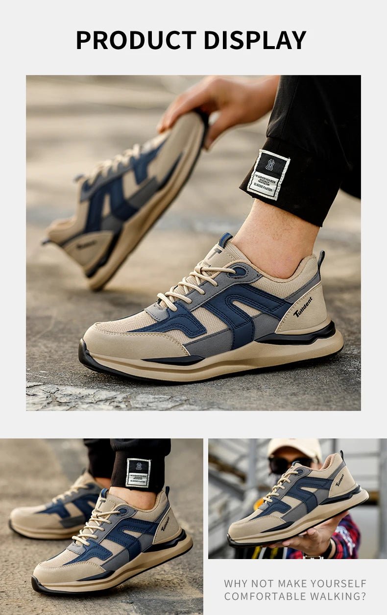 MOVEWEAR Men’s Lightweight Steel Toe Work Sneakers - MOVEWEAR