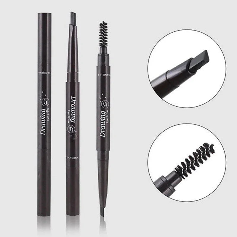 MOVEWEAR 2-in-1 Waterproof Eyebrow Pencil with Brush