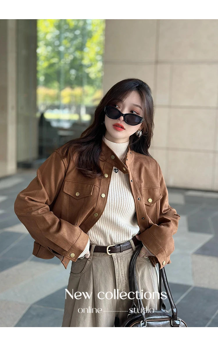 MOVEWEAR Velvet-Lined Turtleneck Winter Sweater for Women