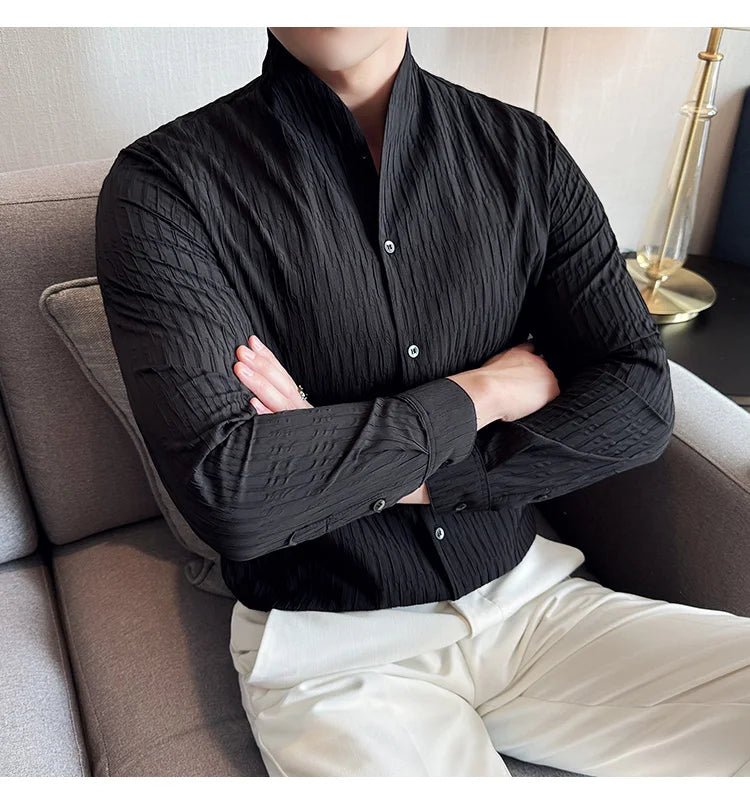 MOVEWEAR Long Sleeve British - Style Shirt - MOVEWEAR