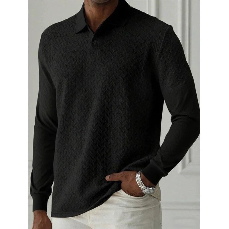 MOVEWEAR Long Sleeve Polo Shirt - MOVEWEAR