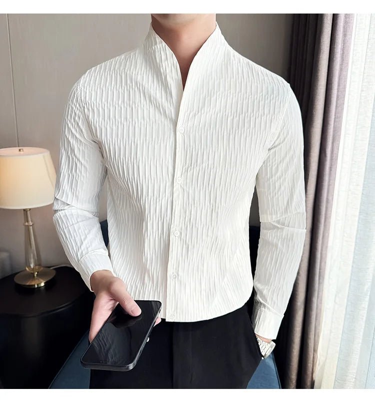 MOVEWEAR Long Sleeve British - Style Shirt - MOVEWEAR