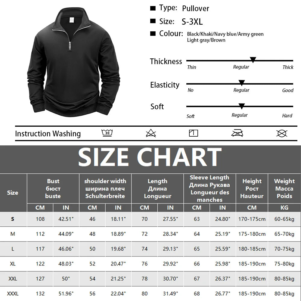 MOVEWEAR Long Sleeve Pullover Sweater