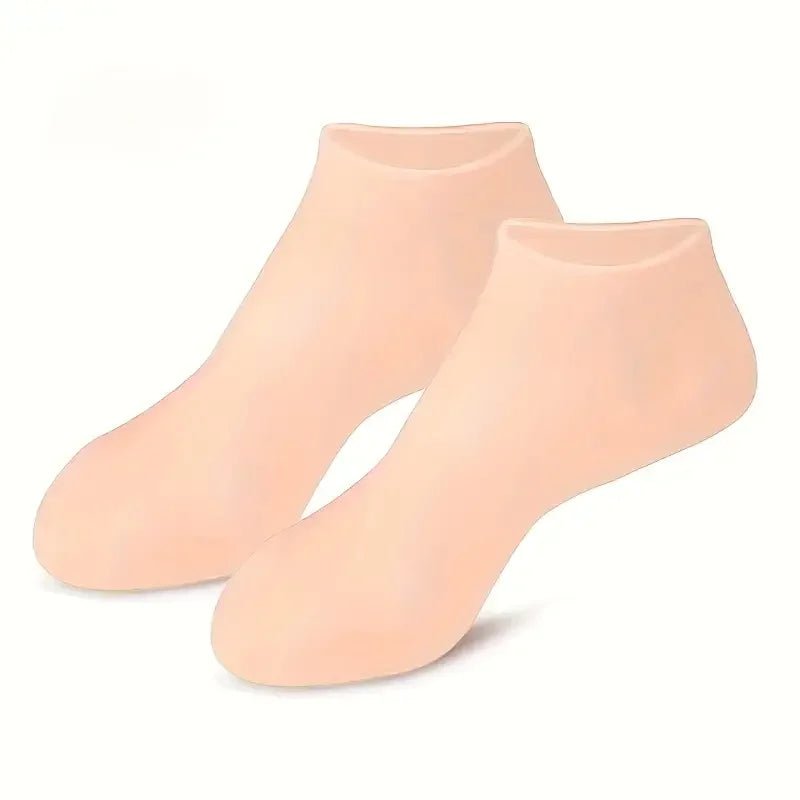 MOVEWEAR Silicone Moisturizing Foot Care Socks (2 Pairs) - MOVEWEAR
