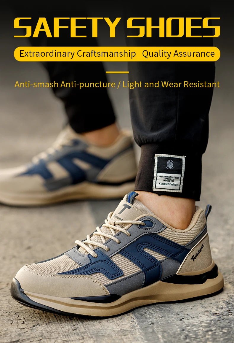 MOVEWEAR Men’s Lightweight Steel Toe Work Sneakers - MOVEWEAR