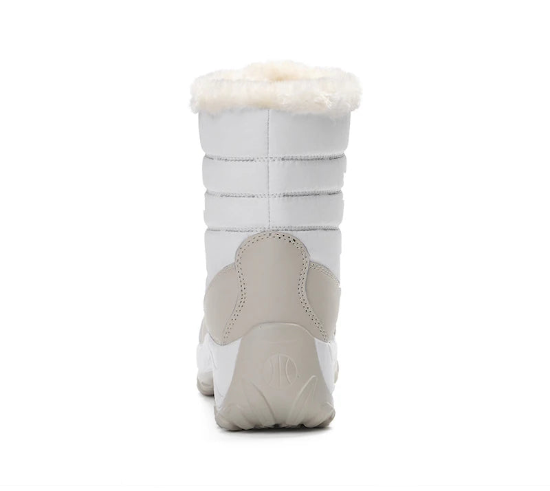 MOVEWEAR Women’s Platform Fur-Lined Winter Snow Boots