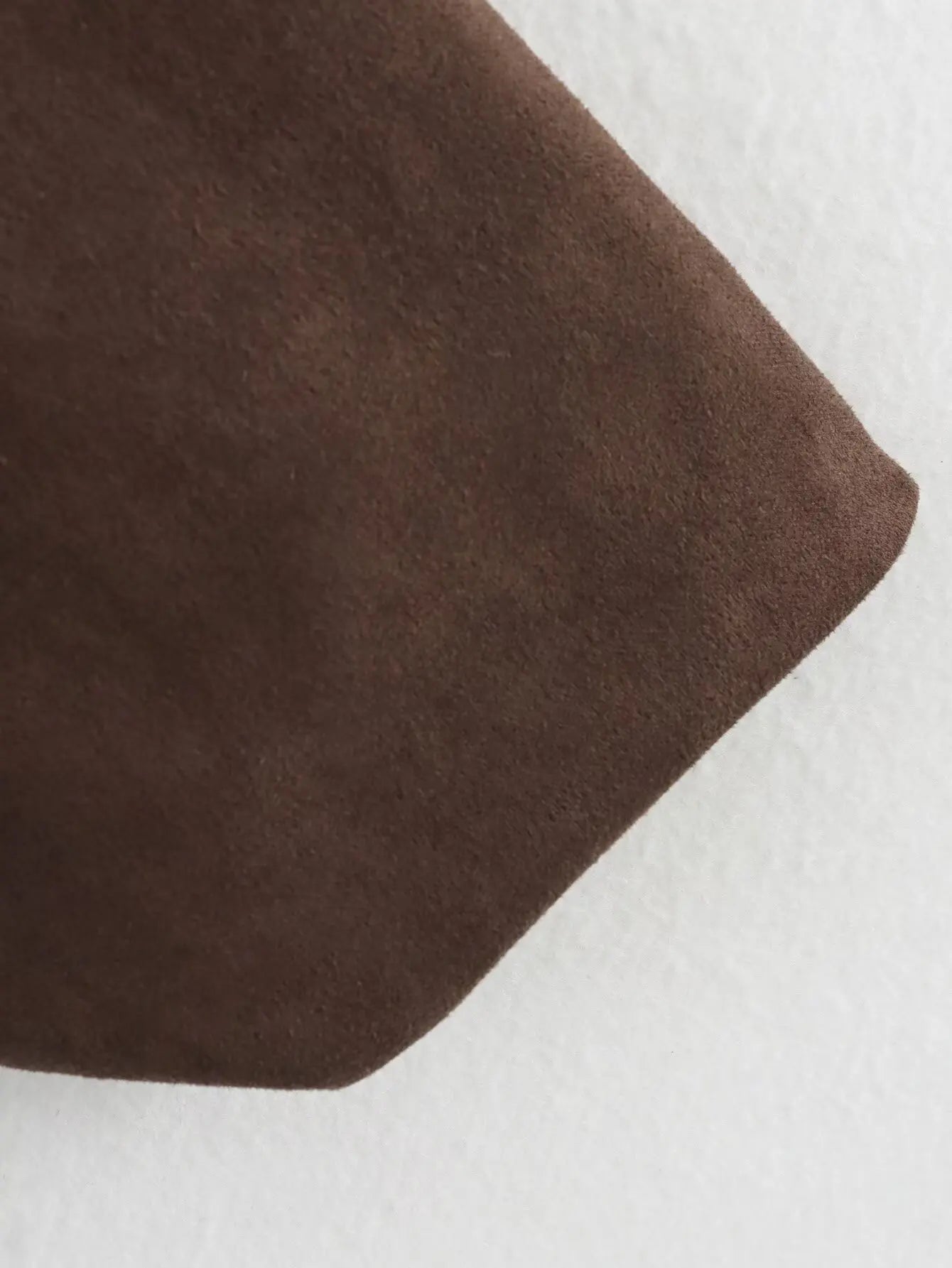 MOVEWEAR Suede Zipper Bomber Jacket for Women - MOVEWEAR