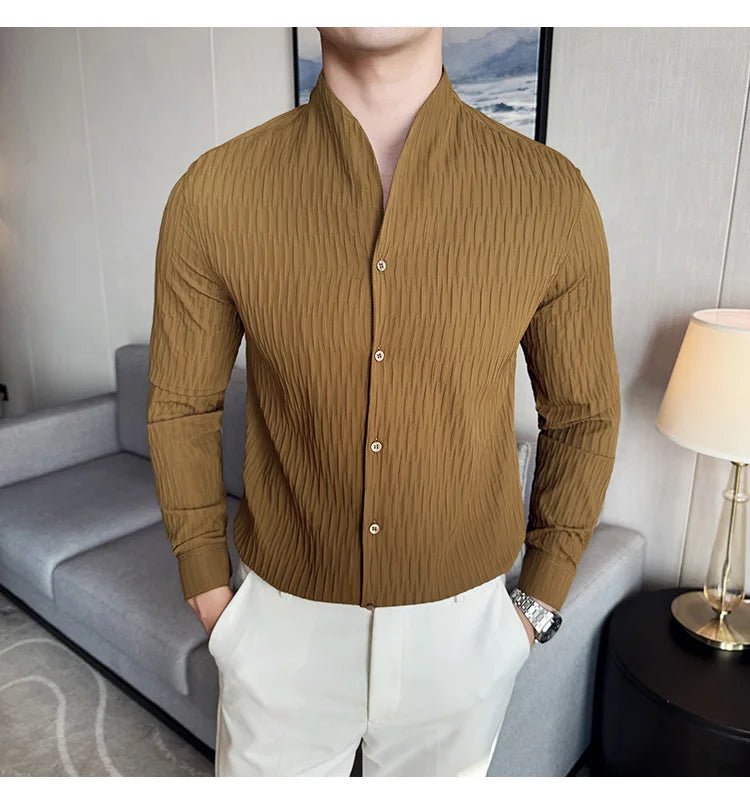 MOVEWEAR Long Sleeve British - Style Shirt - MOVEWEAR