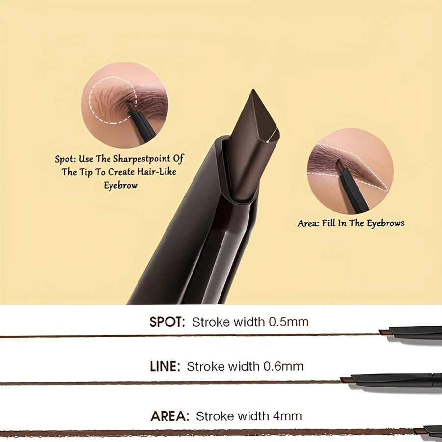 MOVEWEAR Waterproof Matte Double-Head Eyebrow Pen