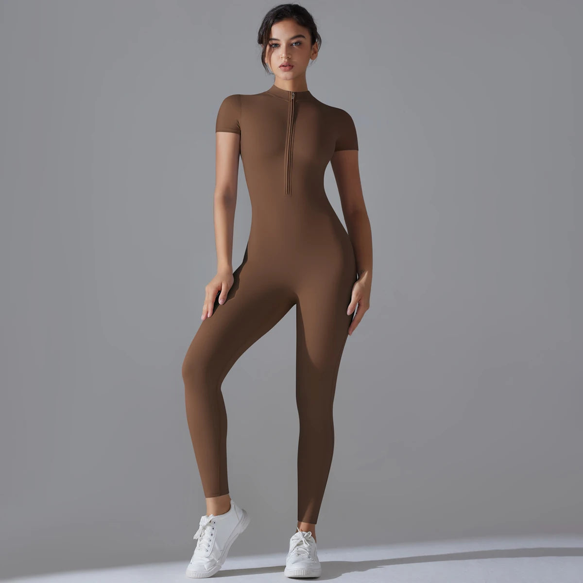 MOVEWEAR Women’s Seamless Quick-Dry Fitness Bodysuit