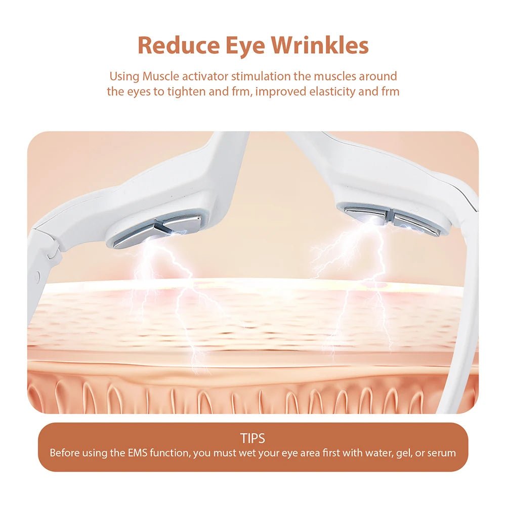 MOVEWEAR Eye Massager for Dark Circles & Eye Bag Removal - MOVEWEAR
