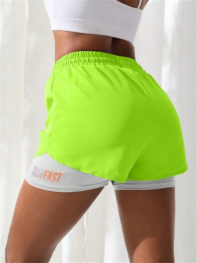 MOVEWEAR High Rise Yoga Running Shorts for Women