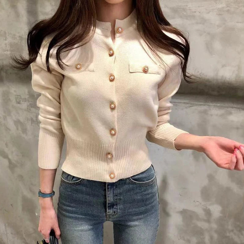 MOVEWEAR Autumn Knit Cardigan Sweater for Women