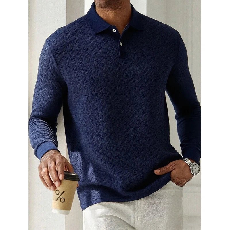 MOVEWEAR Long Sleeve Polo Shirt - MOVEWEAR