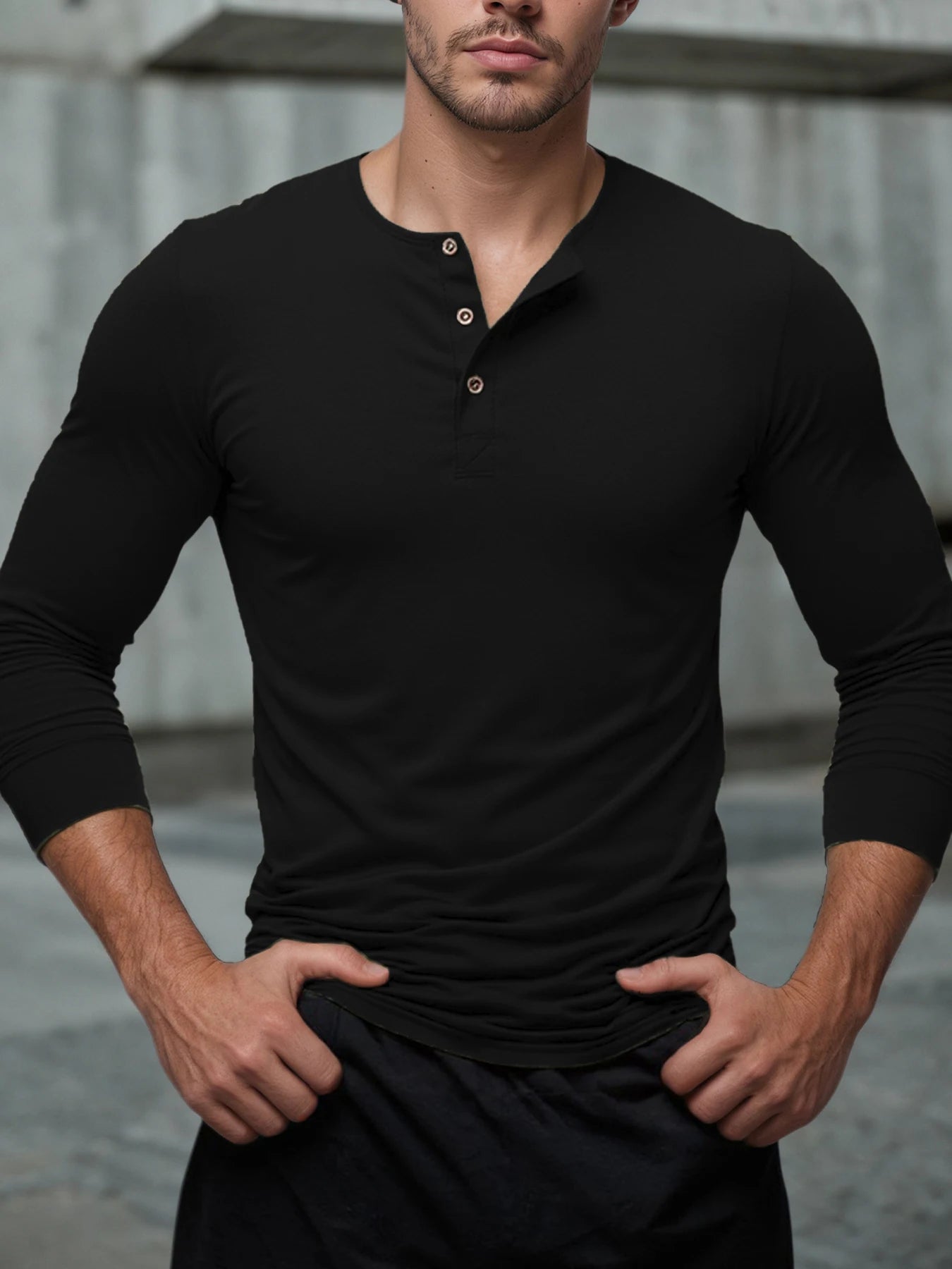 MOVEWEAR Breathable Long Sleeve Neck T-Shirt